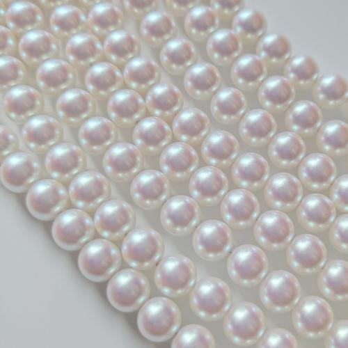 Plastic Pearl Bead, forskellig størrelse for valg, lyserød, Solgt af Strand