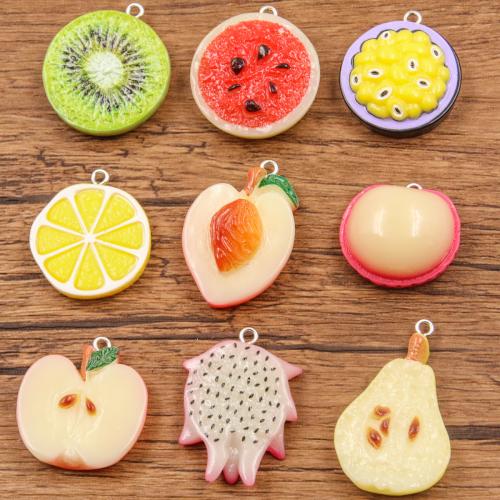 Resin Pendant Fruit DIY Sold By Bag