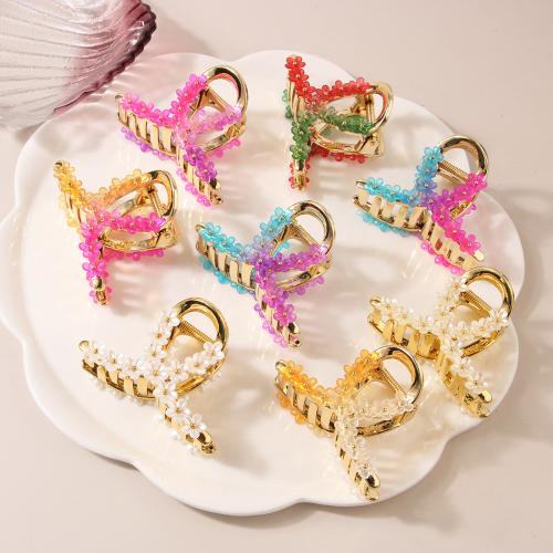 Hair Claw Clips Resin handmade gradient color & for woman Sold By PC