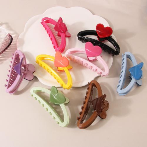 Hair Claw Clips Resin stoving varnish for woman & hollow Sold By PC