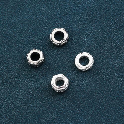 Gioielli Spacer Beads, 925 argento sterlina, DIY & stili diversi per la scelta, nessuno, Venduto da PC