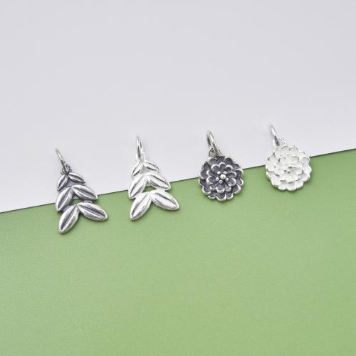 925 Sterling Silver κρεμαστό κόσμημα, DIY & διαφορετικά στυλ για την επιλογή, περισσότερα χρώματα για την επιλογή, Sold Με PC