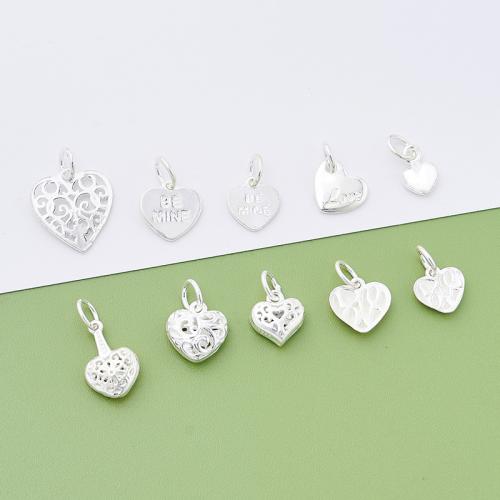 925 Sterling Silver Pendant DIY silver color Sold By PC