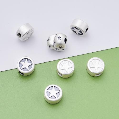 Spacer Beads Jewelry 925 Sterling Silver DIY Sold By PC