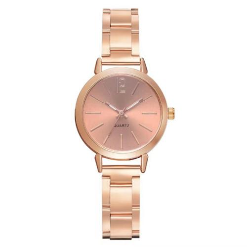 Sinc Alloy Watch Chailleach bráisléad, le Gloine, Babhta, plátáilte, jewelry faisin & do bhean, dathanna níos mó le haghaidh rogha, Fad Thart 19 cm, Díolta De réir PC