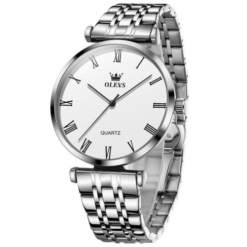 Sinkkiseos Watch rannerengas, kanssa Lasi & 304 Stainless Steel, Pyöreä, Elinkaaresistentti & Kiinan liike & ihmiselle, enemmän värejä valinta, 200x41mm, Myymät PC