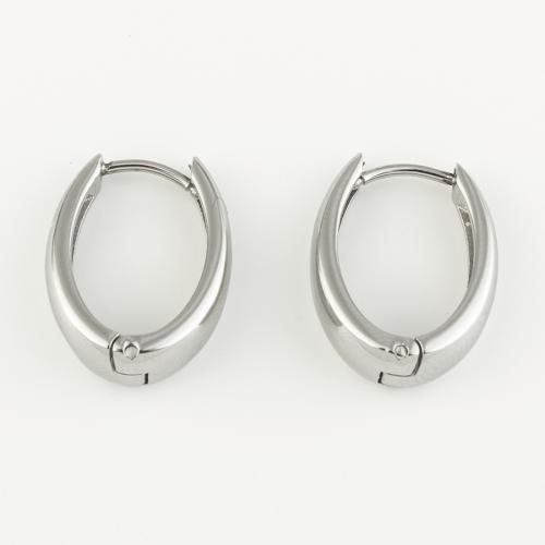 Rustfrit stål Lever Tilbage Earring, 316 Stainless Steel, mode smykker & for kvinde, oprindelige farve, 19x14mm, Solgt af par