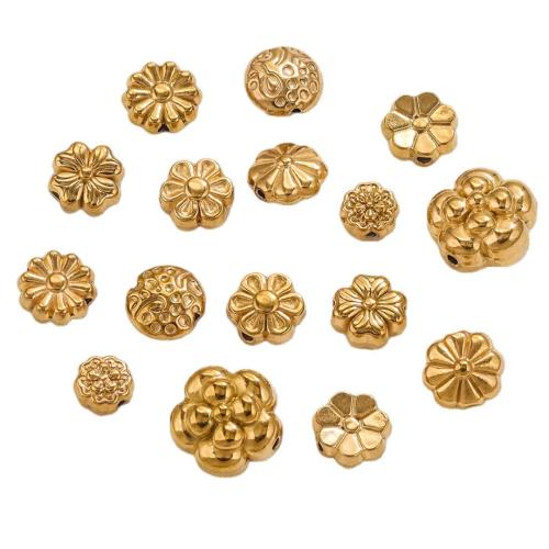 Acier inoxydable Spacer Perles, Acier inoxydable 304, DIY & styles différents pour le choix, plus de couleurs à choisir, 10PC/sac, Vendu par sac