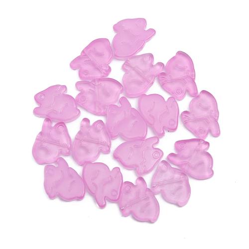 Hair Accessories DIY Findings Lampwork Rabbit stoving varnish DIY findings length 10-20mm Sold By Bag