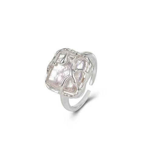 Sterling Silver Nakit Finger Ring, 925 Sterling Silver, modni nakit & različitih stilova za izbor & za žene, Inner diameter:17.6mm, Prodano By PC