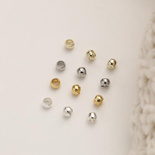 Brass Jewelry Beads plated DIY nickel lead & cadmium free Sold By PC