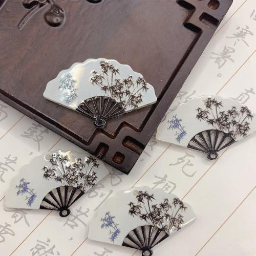 Hair Accessories DIY Findings Acetate Fan & enamel Sold By PC