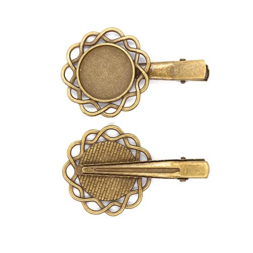 Hair Clip Findings Zinc Alloy DIY Sold By Bag