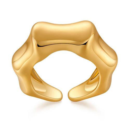 Prás Finger Ring, plátáilte, unisex & stíleanna éagsúla do rogha, órga, Díolta De réir PC