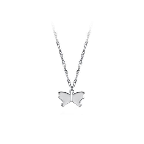 925 Sterling Silver Necklaces with 5cm extender chain plated for woman Length Approx 40 cm Sold By PC