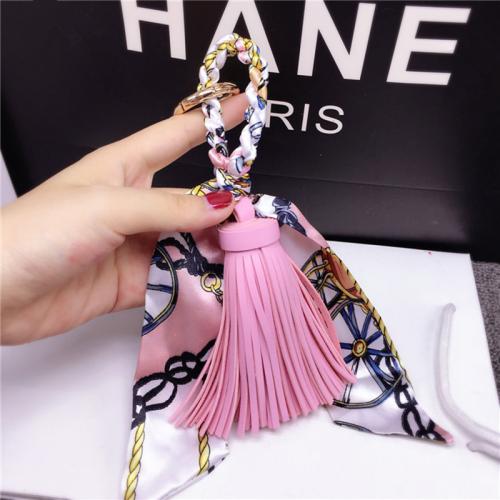 Bag Purse Charms Keyrings Keychains PU Leather handmade multifunctional & for woman 200mm Sold By PC