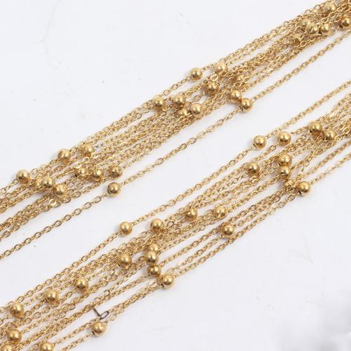 Nerūdijančio plieno Nekclace grandinės, 304 Nerūdijantis plienas, su 5cm Extender grandinės, Pasidaryk pats & moters, daugiau spalvų pasirinkimas, Chain width 1.2mm,Bead width 3mm, Ilgis Apytiksliai 40 cm, Pardavė PC