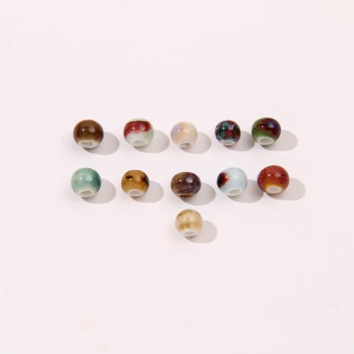 Porcelain Jewelry Beads DIY 6mm Approx Sold By Bag