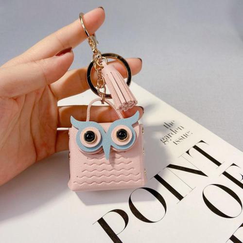 Key Chain, Zinc Alloy, med PU, multifunktionelle & for kvinde, flere farver til valg, Solgt af PC