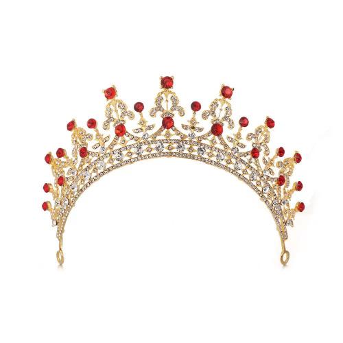 Tiaras, Cink Alloy, modni nakit & za žene & s Rhinestone, više boja za izbor, width 55mm, length 150mm, Prodano By PC