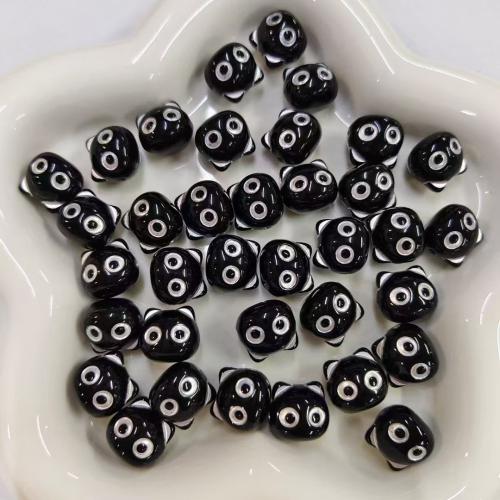 Acrylic Jewelry Beads Cat DIY Sold By Bag