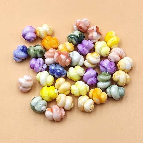 Acrylic Jewelry Beads DIY mixed colors Sold By Bag