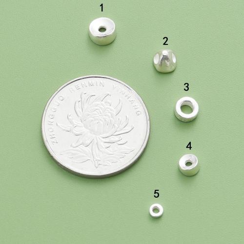 Spacer Beads Jóias, 925 prata esterlina, DIY & tamanho diferente para a escolha & Vario tipos a sua escolha, Mais cores pare escolha, vendido por PC