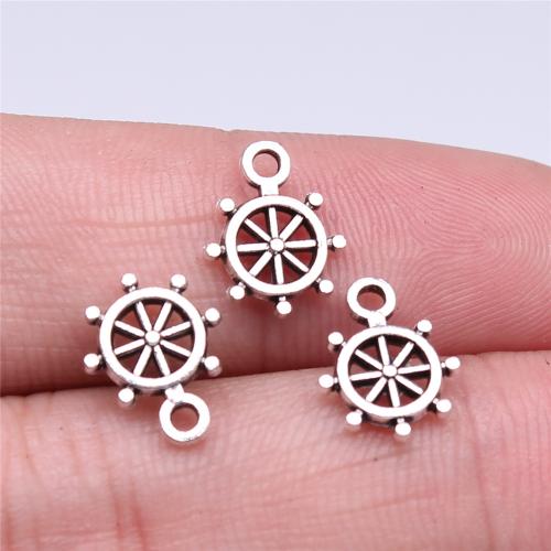 Zinc Alloy Pendants antique silver color plated DIY Sold By PC