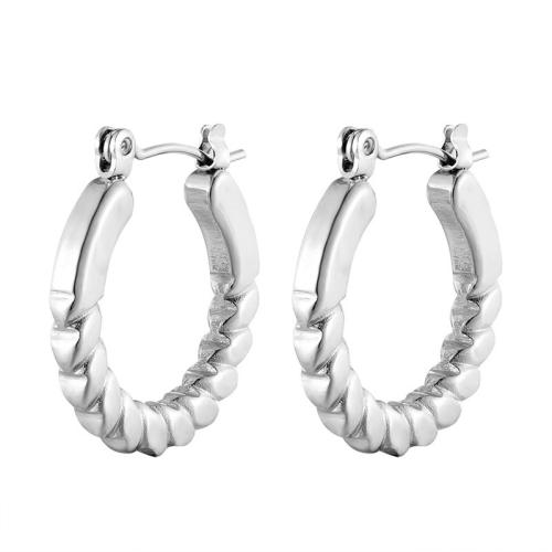 Acier inoxydable Levier Retour Earring, Acier inoxydable 304, bijoux de mode & pour femme, plus de couleurs à choisir, 22.40x23.20mm, Vendu par paire