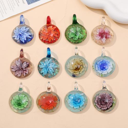 Fashion Lampwork Hangers, DIY, meer kleuren voor de keuze, 47x35mm, 24pC's/Bag, Verkocht door Bag