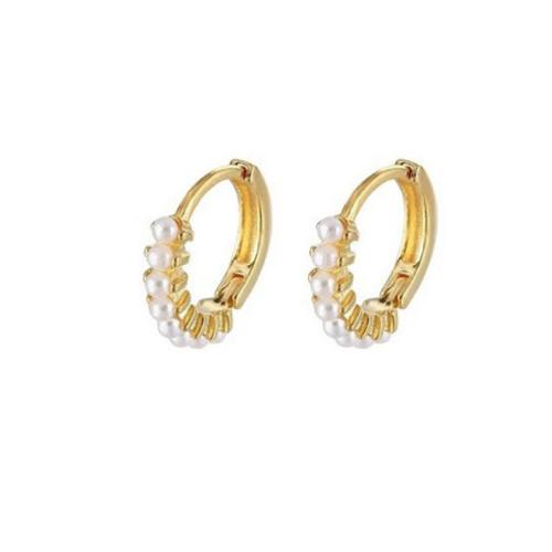 Zinc Alloy Drop Earrings with Plastic Pearl plated fashion jewelry nickel lead & cadmium free Sold By Pair