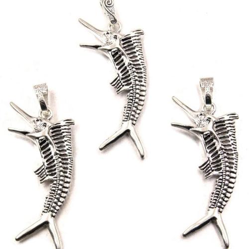 Zinklegering Animal Hangers, Zinc Alloy, plated, DIY, oorspronkelijke kleur, Verkocht door PC