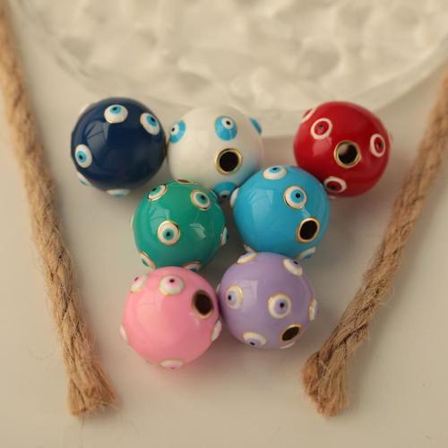 Brass Spacer Beads plated DIY & enamel Sold By PC