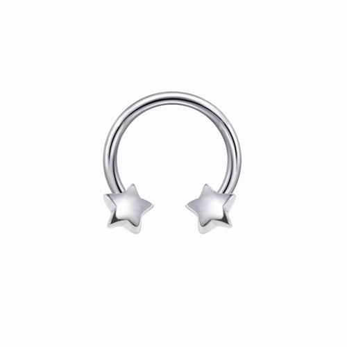 Nerezová ocel Nose Piercing šperky, 304 Stainless Steel, pro ženy, více barev na výběr, Prodáno By PC