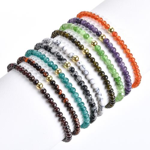 Gemstone Bracelets & Customized & for woman Length 19 cm Sold By PC