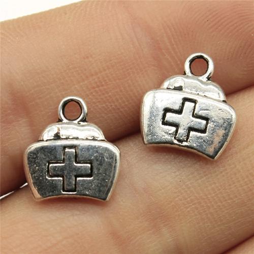 Zinc Alloy Pendants antique silver color plated DIY Sold By PC