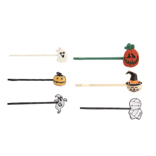 Hair Slide Zinc Alloy stoving varnish Halloween Jewelry Gift & for woman Sold By PC