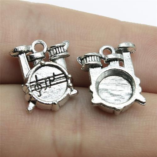 Zinc Alloy Pendants antique silver color plated DIY Sold By PC