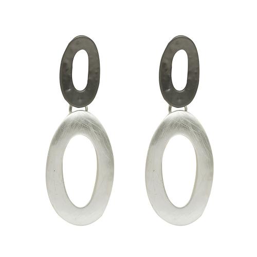 Lo zinco in lega Stud Earring, lega in zinco, gioielli di moda & per la donna, nessuno, 40x20mm, 2PC/borsa, Venduto da borsa