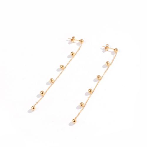 Titanium Steel  Earring fashion jewelry & for woman 85mm Sold By Pair