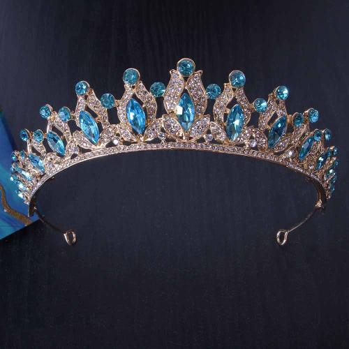 Diadema, lega in zinco, with cristallo, gioielli di moda & per la donna & con strass, nessuno, width 160mm, height 32mm, Venduto da PC