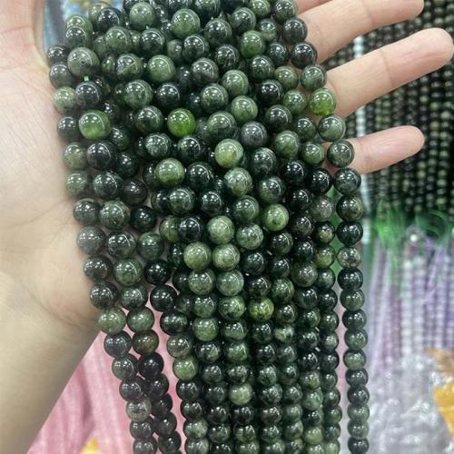 Gemstone Jewelry Beads Diopside Round DIY Sold By Strand