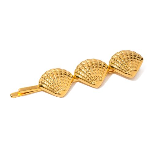 Hair Slide 304 Stainless Steel fashion jewelry & for woman gold Sold By PC