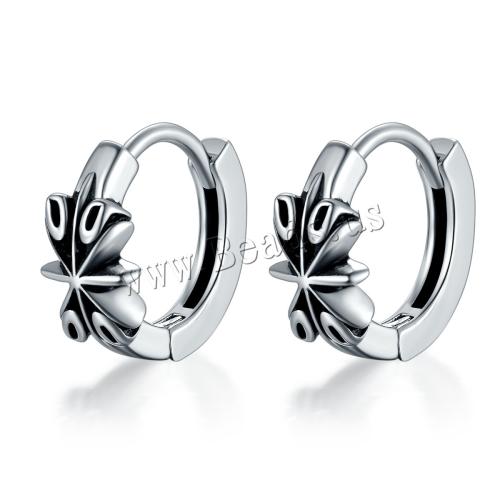 Stainless Steel Huggie Hoop Earring 304 Stainless Steel punk style & Unisex original color Sold By PC