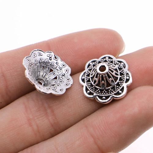 Zinc Alloy Bead Cap antique silver color plated DIY Sold By PC