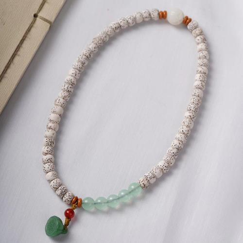 Riešo Mala, Xingyue Bodhi, su Jasper akmuo, Bižuterijos & unisex, Ilgis Apytiksliai 33 cm, Pardavė PC