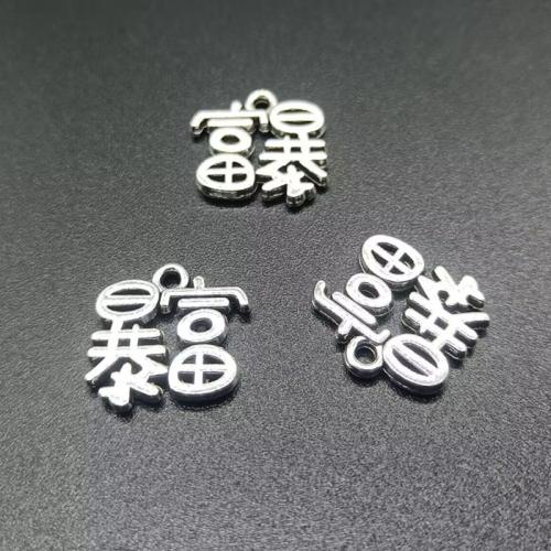 Zinc Alloy Pendants antique silver color plated DIY nickel lead & cadmium free Approx Sold By Bag