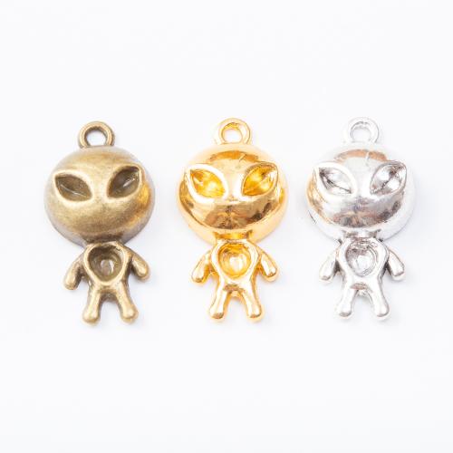 Zinc Alloy Pendants Alien plated DIY nickel lead & cadmium free Approx Sold By Bag