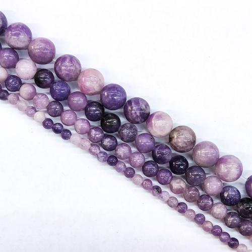 Gemstone šperky Korálky, Přírodní Lepidolit, Kolo, DIY & různé velikosti pro výběr, více barev na výběr, Prodáno By Strand