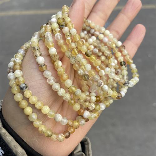 Gemstone šperky Korálky, Yellow Opal, Kolo, DIY & různé velikosti pro výběr, více barev na výběr, Prodáno By Strand